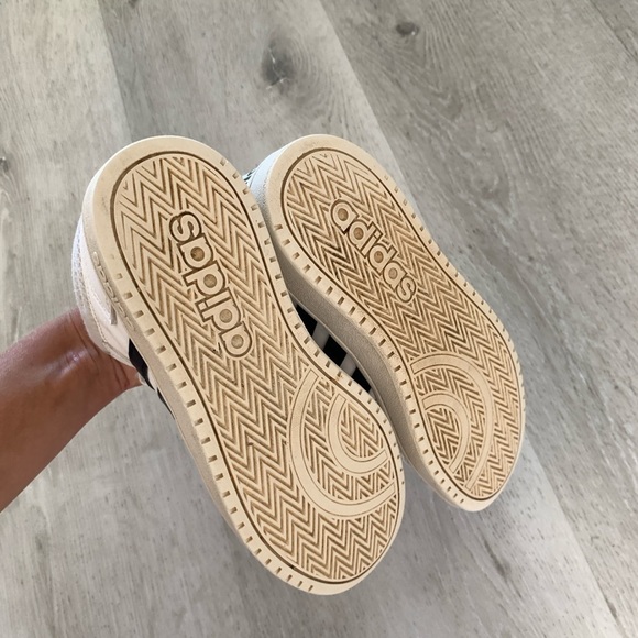 Adidas Hoops 2.0 Mid J 'White Legend Ink' Shoes‎ - Picture 7 of 8